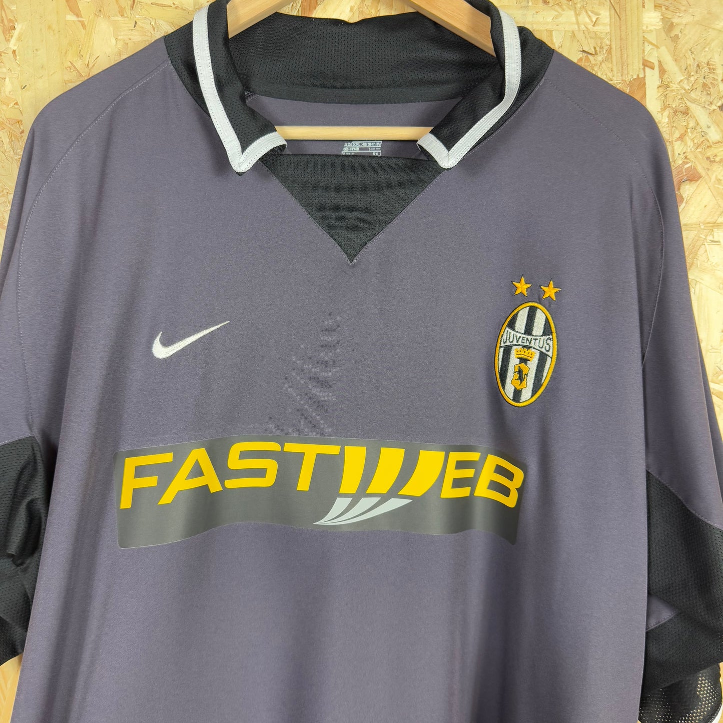 Juventus 2003/04 Third Shirt Short Sleeve Nike Size 2XL