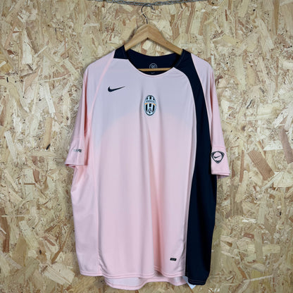 Juventus 2004 Training Shirt Pink Navy Blue Nike Size 2XL