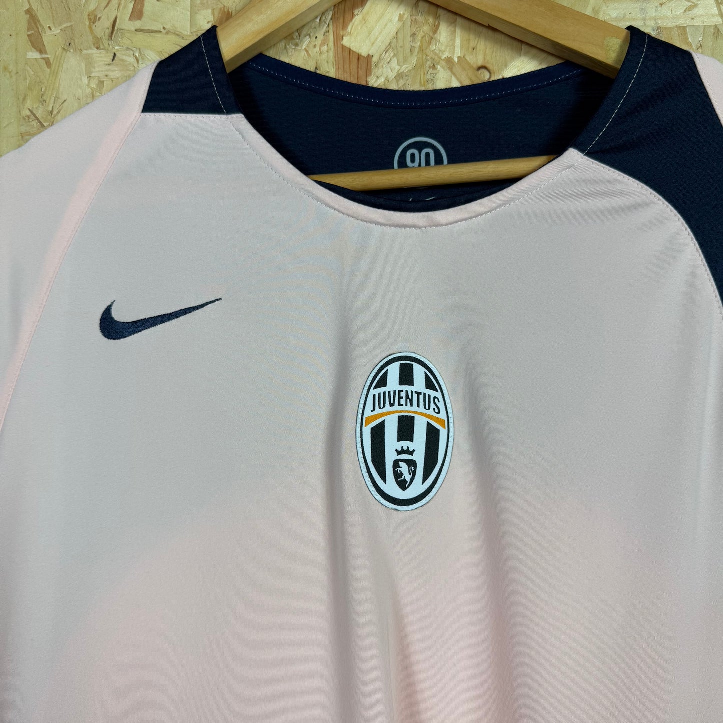 Juventus 2004 Training Shirt Pink Navy Blue Nike Size 2XL