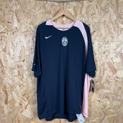 Juventus 2O04 Alternative Training Shirt Navy Blue Pink Nike Size 2XL