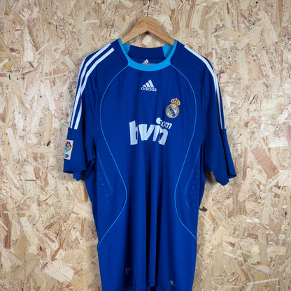 Real Madrid 2008/09 Away Shirt Adidas Size 2XL