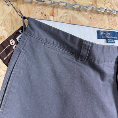 Polo Ralph Lauren Grey Trousers Zip Fly 34W 30L