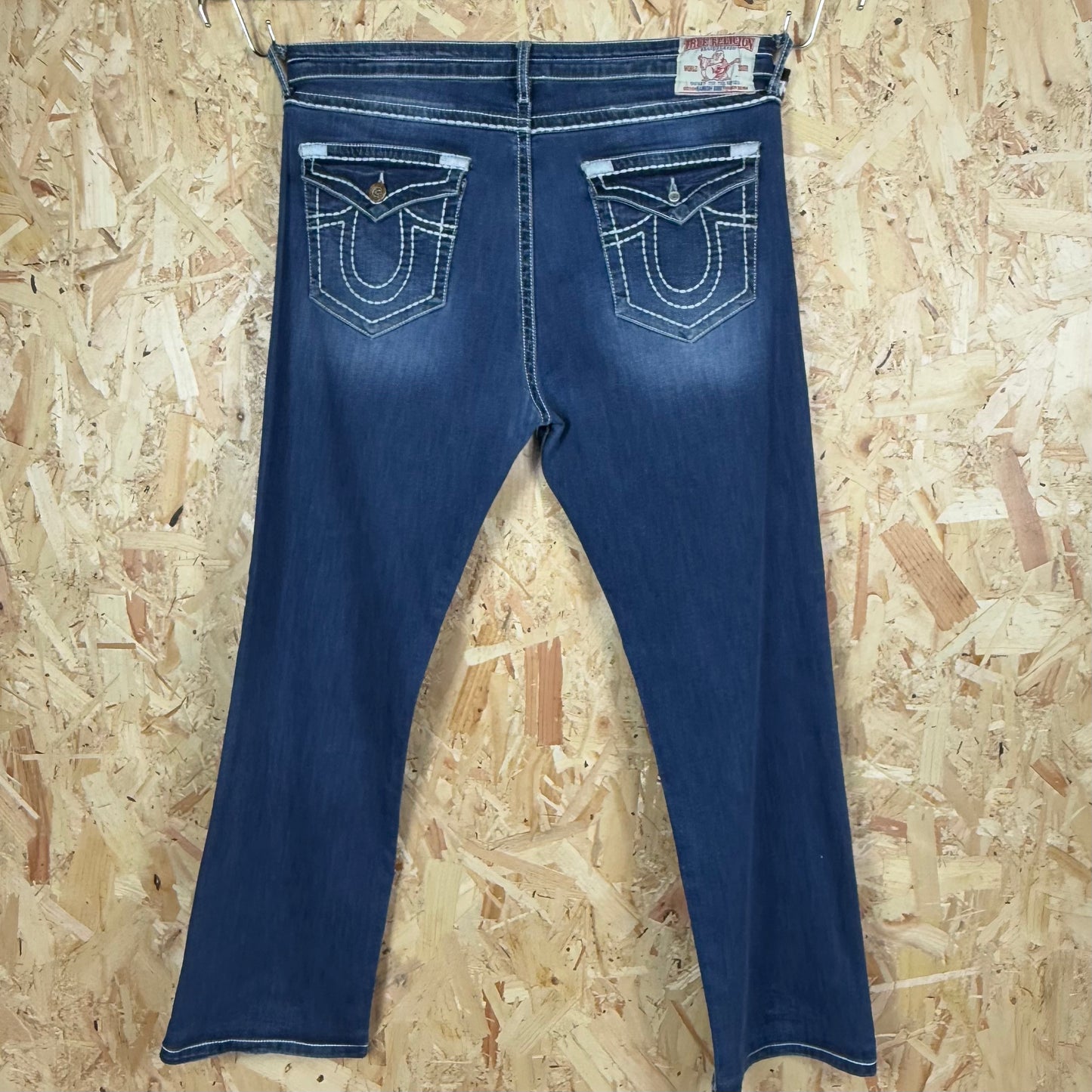 True Religion Blue Jeans 38W 32L