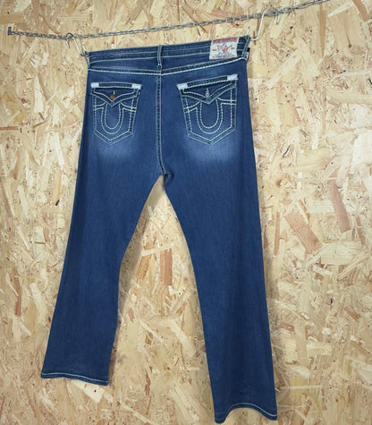 True Religion Blue Jeans 38W 32L