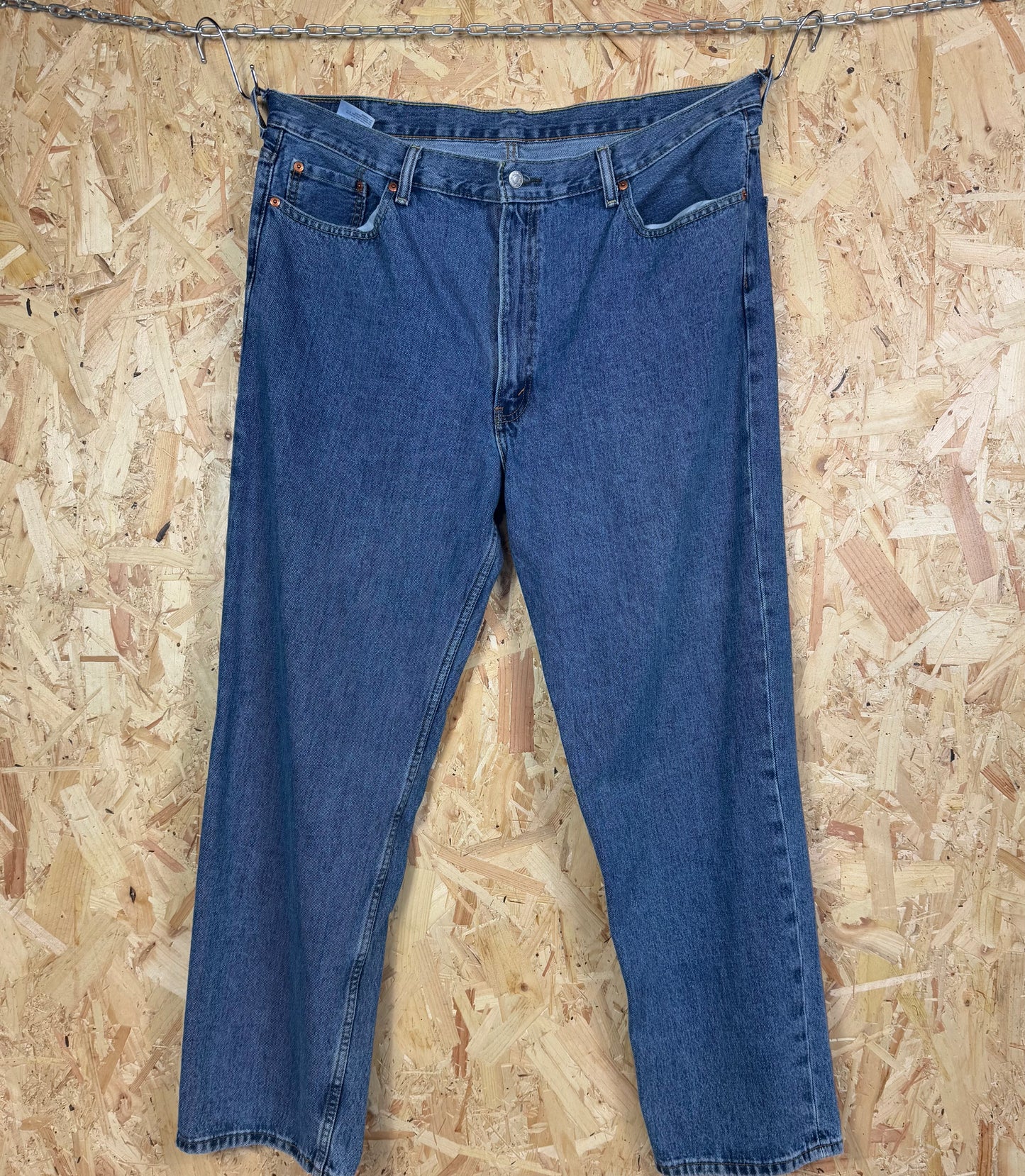 Levis Washed Blue Jeans 42W 32L