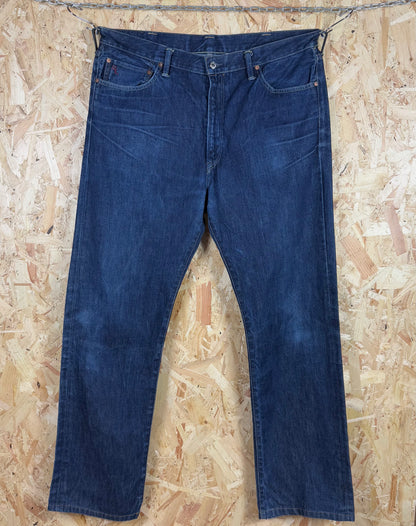 Ralph Lauren Dark Blue Jeans Zip Fly 40W 36L