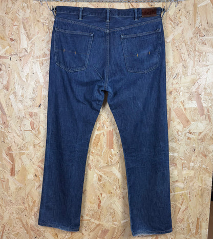 Ralph Lauren Dark Blue Jeans Zip Fly 40W 36L