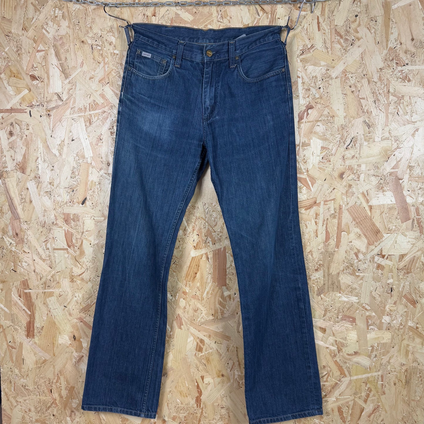 Carhartt Blue Jeans Zip Fly 30W 34L