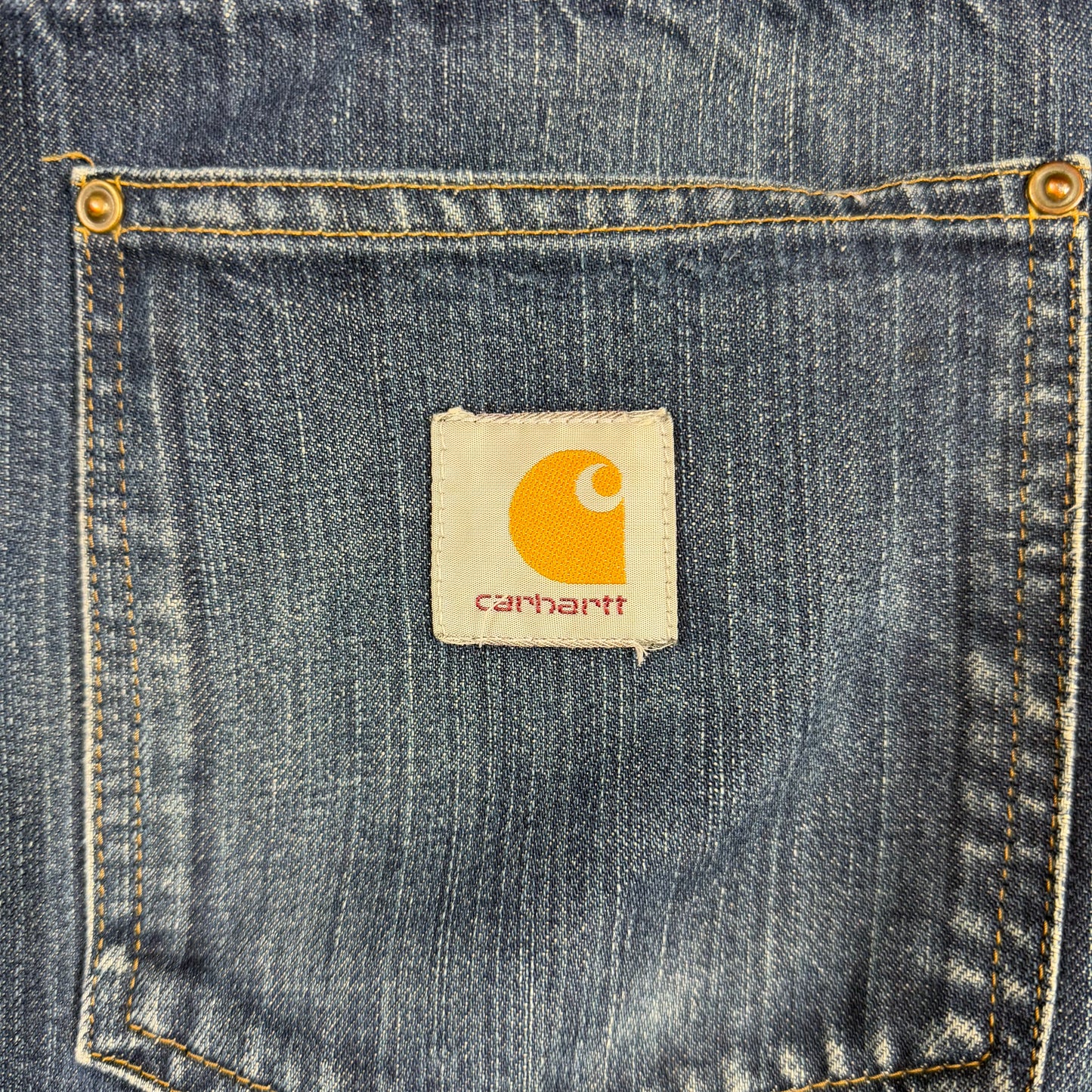 Carhartt Blue Jeans Zip Fly 30W 34L