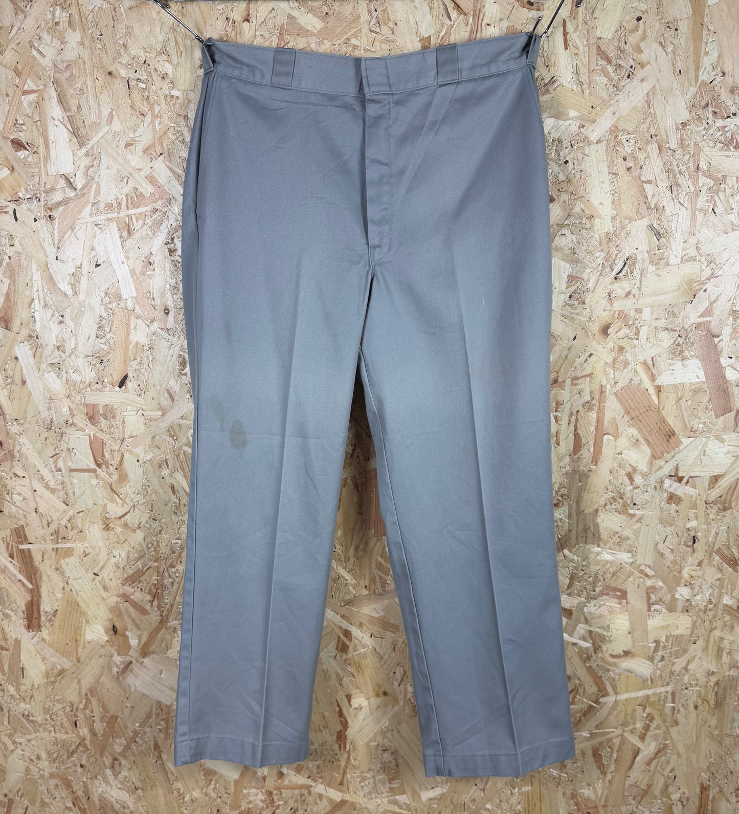 Dickies Trousers Grey Zip Fly 36W 29L