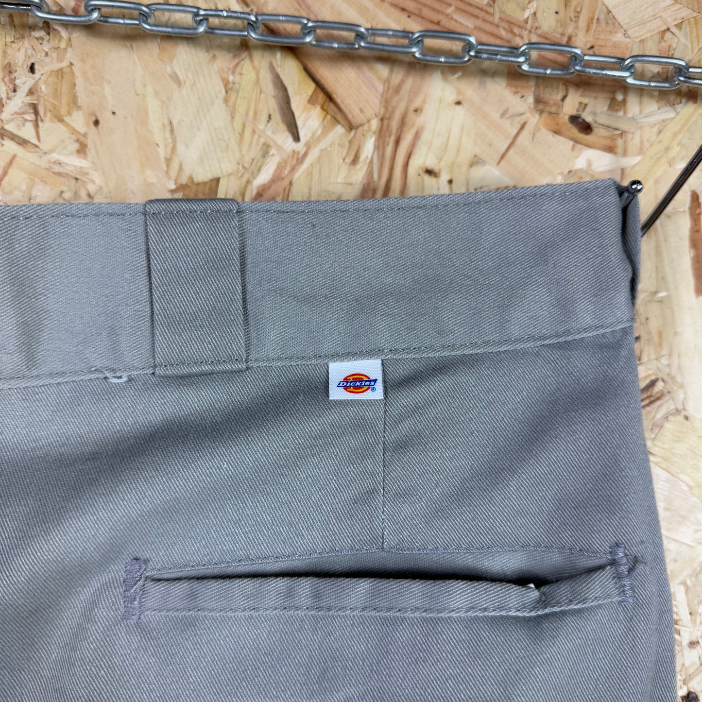 Dickies Trousers Grey Zip Fly 36W 29L