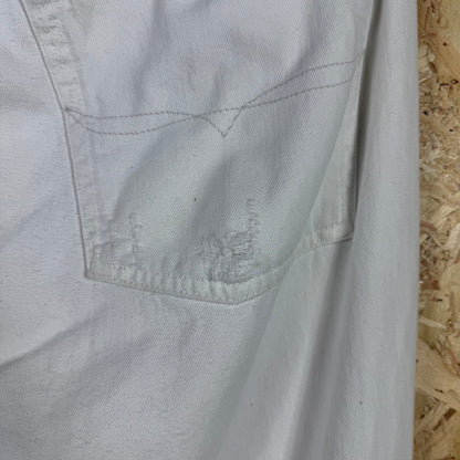 Polo Ralph Lauren White Trousers Zip Fly 38W 32L