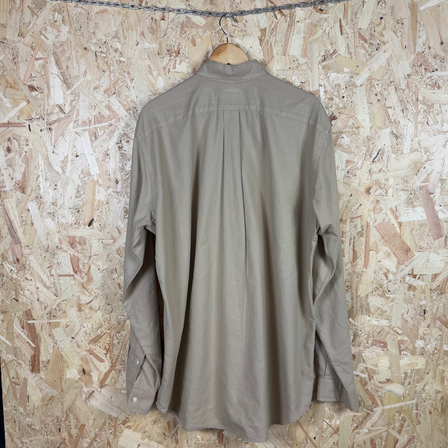 Ralph Lauren Beige Long Sleeve Shirt Size L