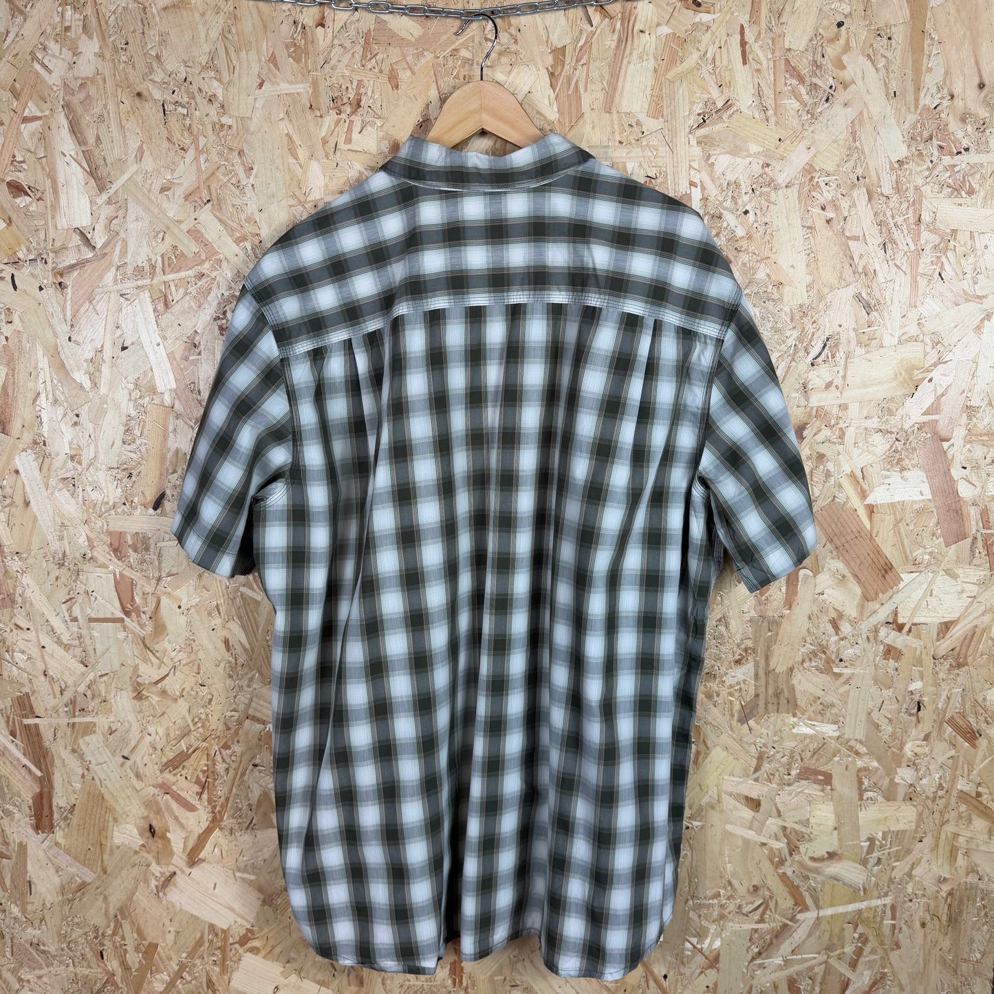 Carhartt Force Green Check Shirt Size 2XL