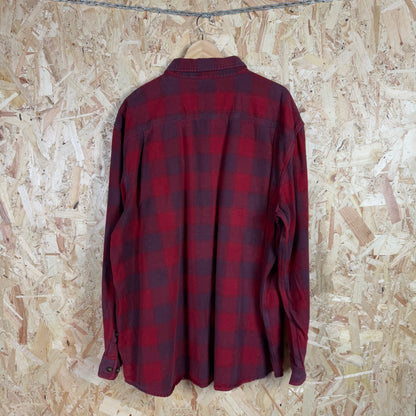 Carhartt Red Check Flannel Size 2XL