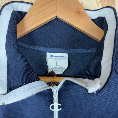 Champion Norte Dame Navy Track Jacket Size L