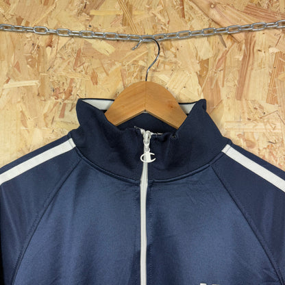 Champion Norte Dame Navy Track Jacket Size L