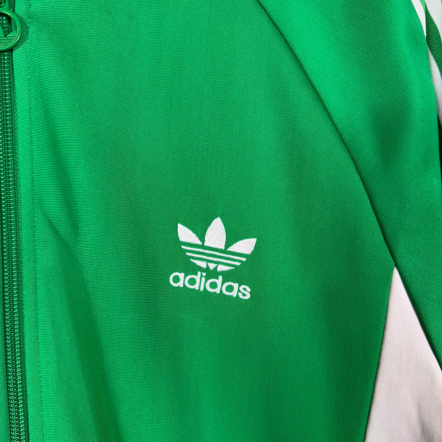 Adidas Track Jacket Green Size L