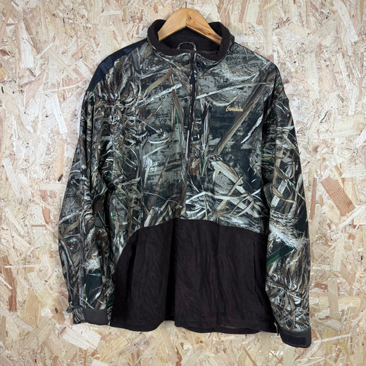 Game Hide Realtree Quarter Zip Jacket Size XL