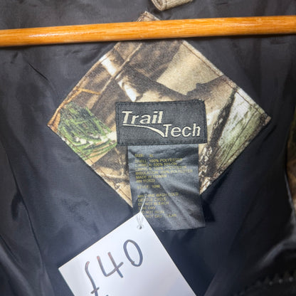 Trail Tech Realtree Camouflage Hunting Jacket Size XL