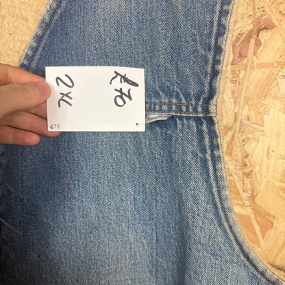 Carhartt Lined Denim Gilet Size 2XL