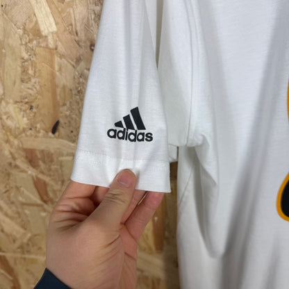 Adidas Real Madrid David Beckham White T-Shirt Size M