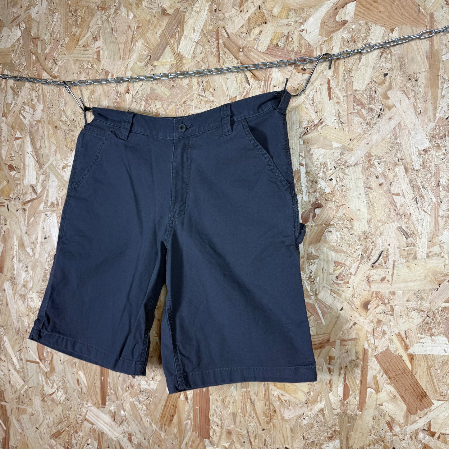 Carhartt Carpenter Grey Workwear Shorts Relaxed Fit W34