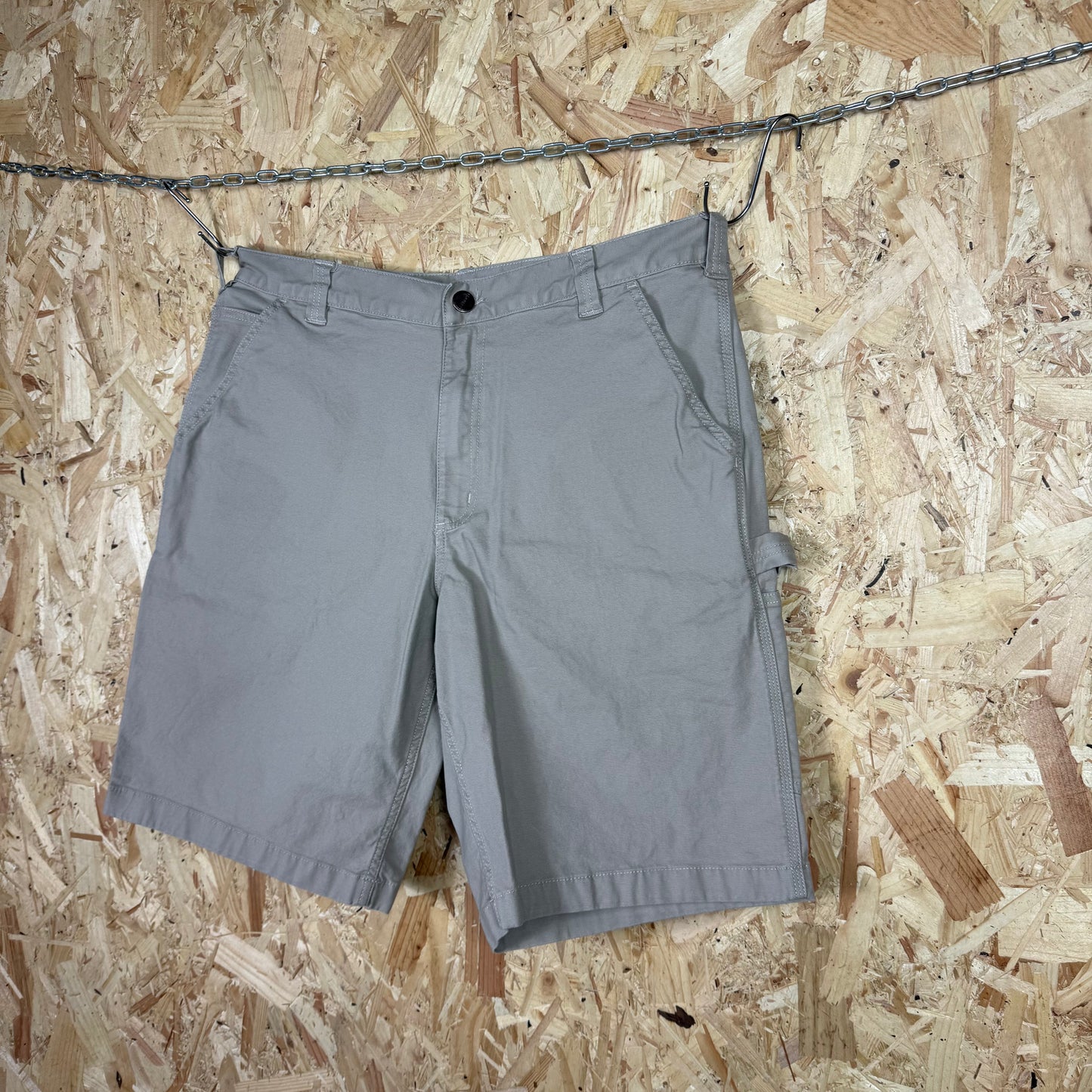 Carhartt Carpenter Beige Workwear Shorts Relaxed Fit W38