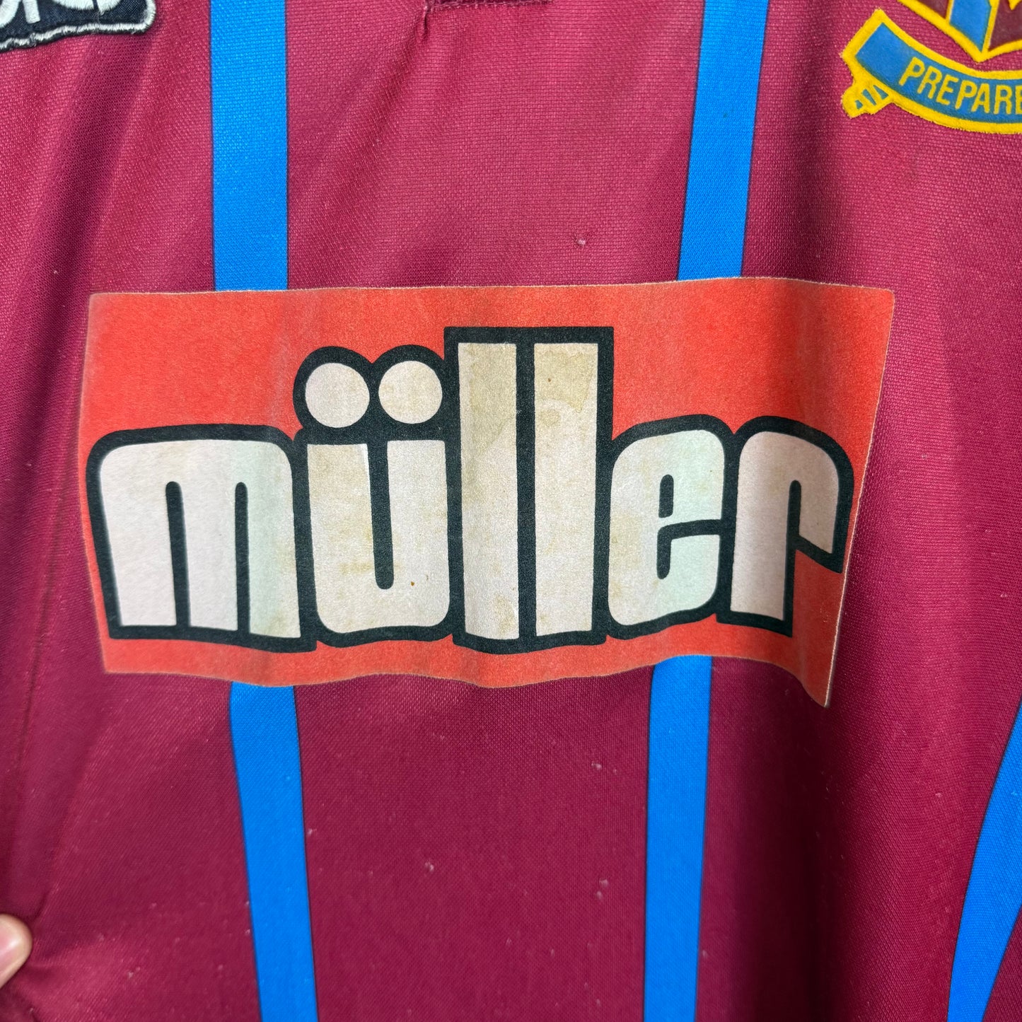 Aton Villa 1993-95 Asics Home Shirt Size L